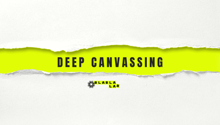 Deep canvassing: innovación social para ganar al cambio climático